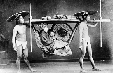 Lettiga giapponese, c.1890